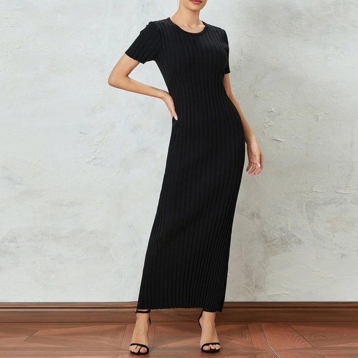 Celina | Ribbed Tie-Waist Dress
