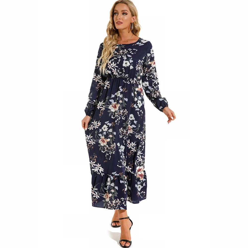 Isla | Bohemian Floral Maxi Dress
