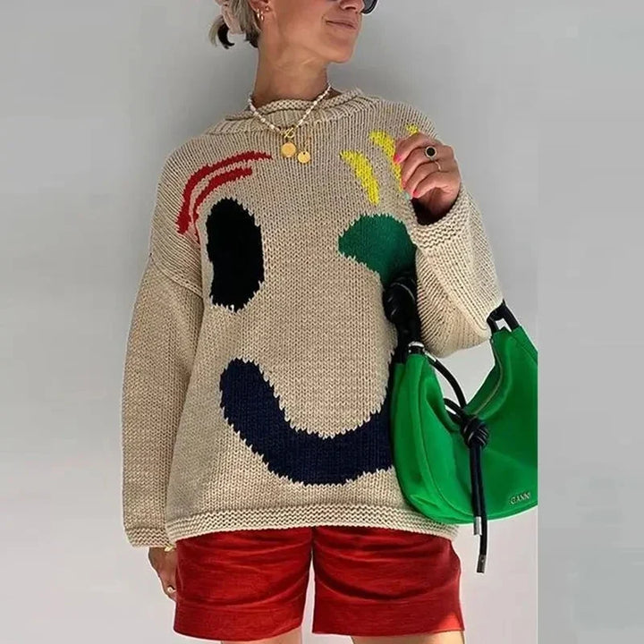 Nancy™ | Boho-Chic Oversized Sweater