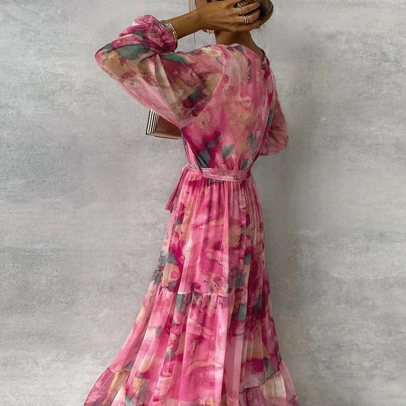 Emily | Graceful Floral Dress