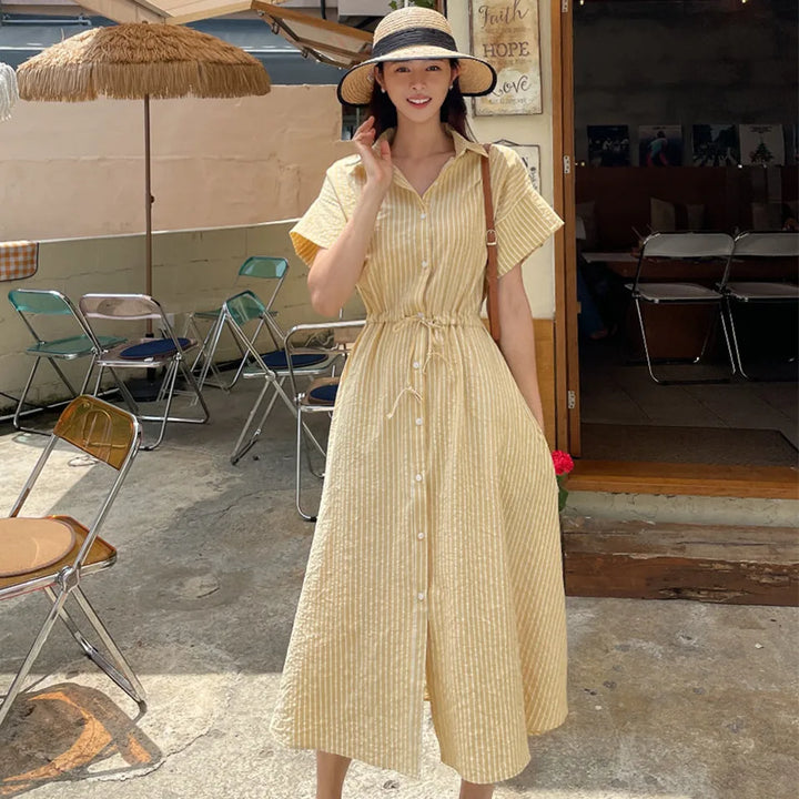 Sorella | Striped Polo Summer Dress