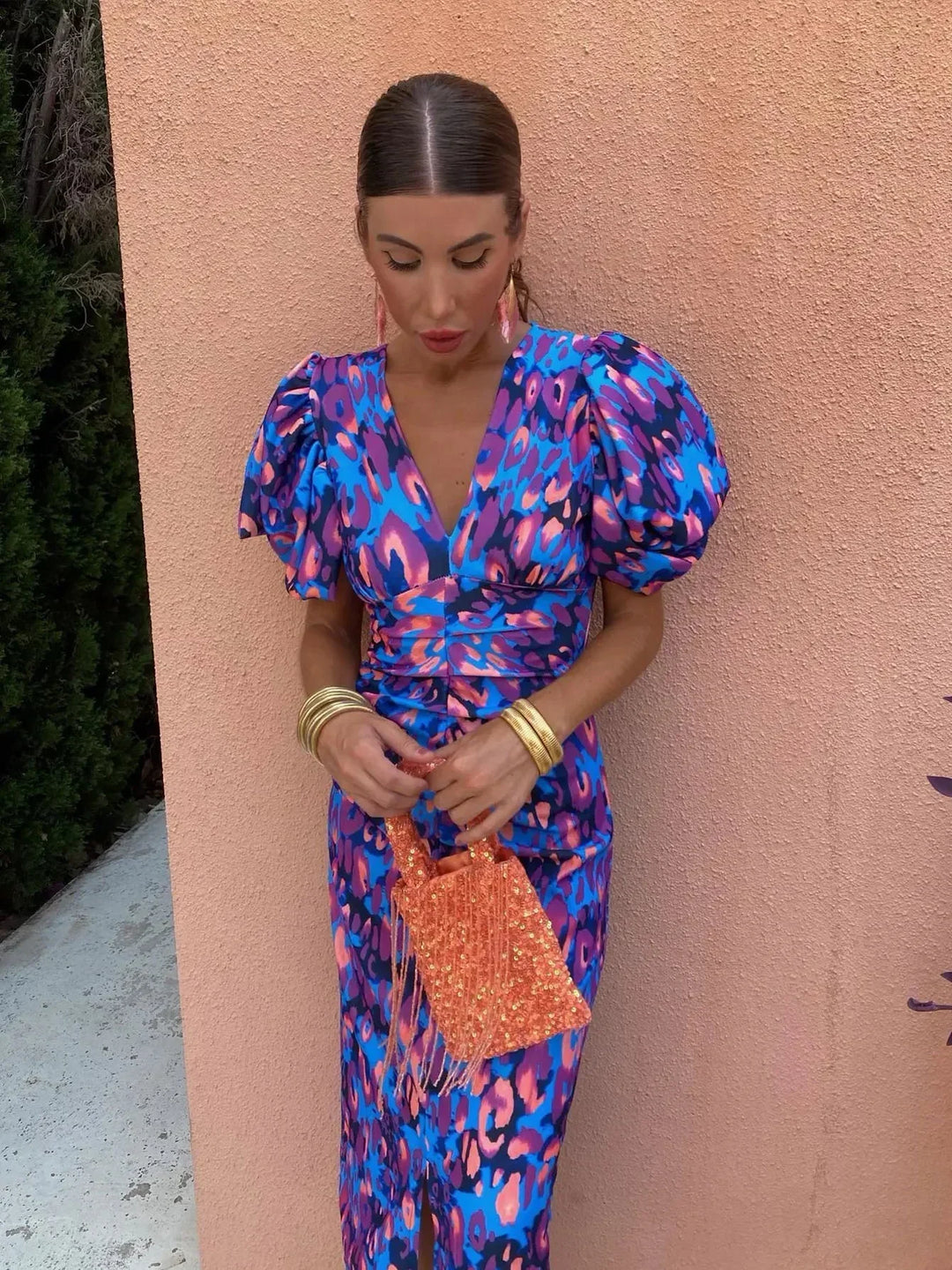 Loren - Bold Puff Sleeve Dress