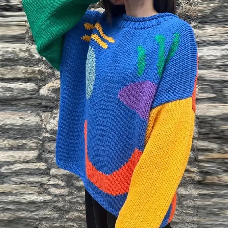Nancy™ | Boho-Chic Oversized Sweater