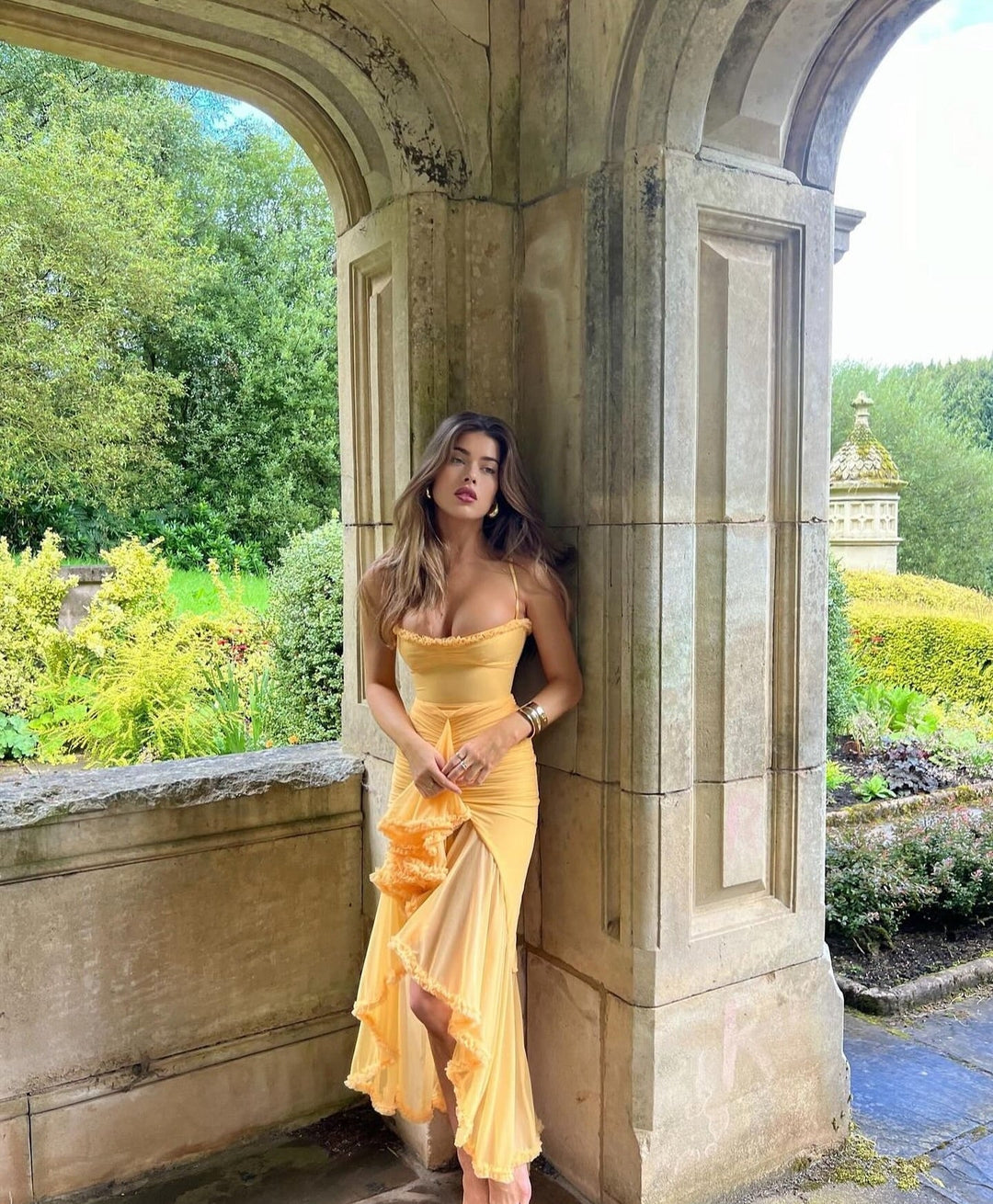 Seraphina | Graceful Ruffled Gown