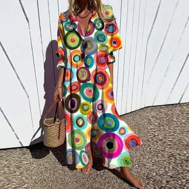 Emma – Elegant & Flattering Boho Dress