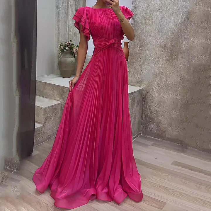 Rory | Elegant Pleated Evening Gown