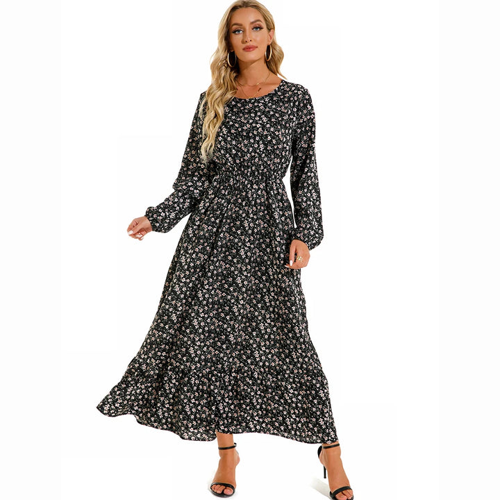 Isla | Bohemian Floral Maxi Dress