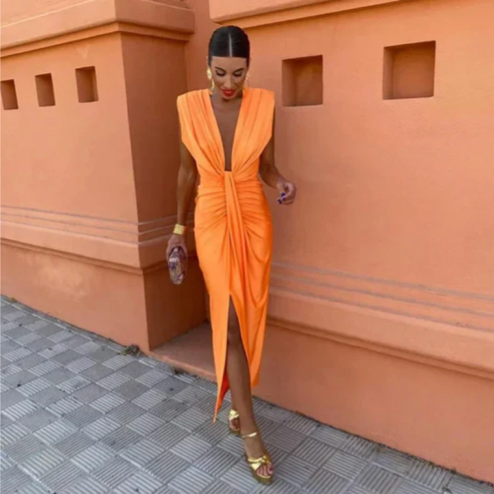 Lily | Graceful Pleated Dress