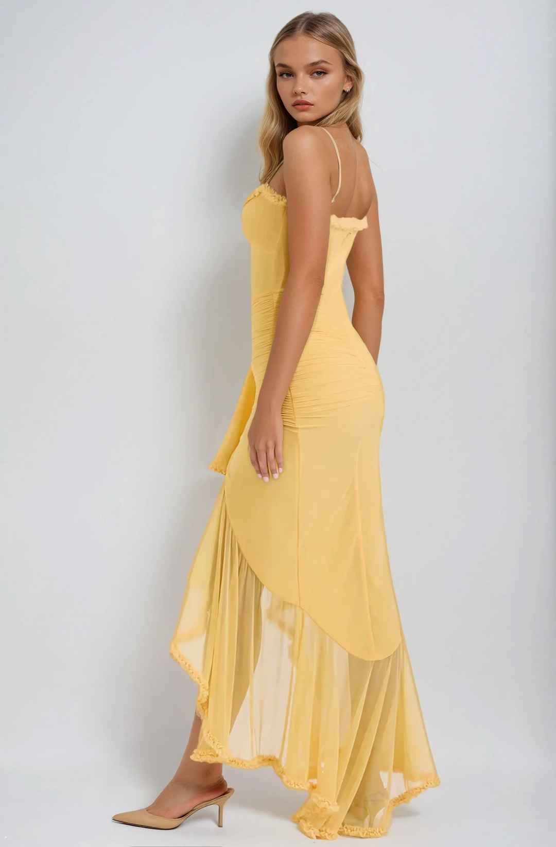 Seraphina | Graceful Ruffled Gown