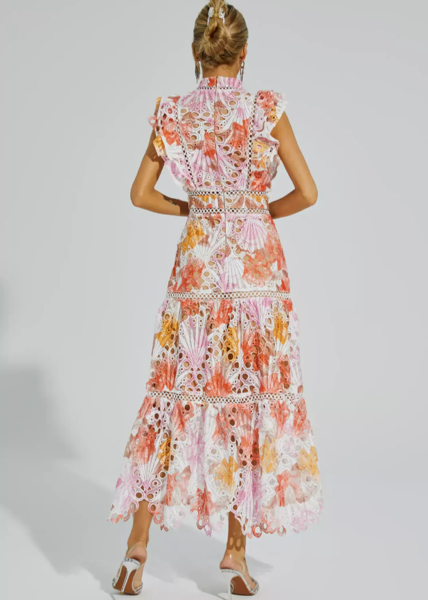 Maeve – Hollow Sleeveless Maxi Dress