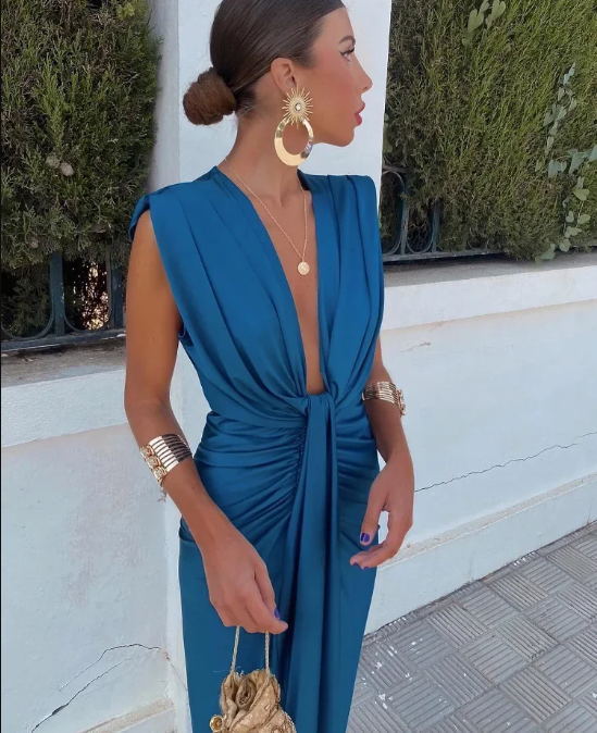 Lily | Graceful Pleated Dress