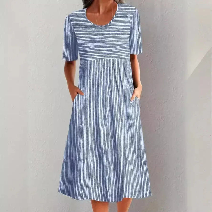 Isabelle | Relaxed Striped Summer Dress