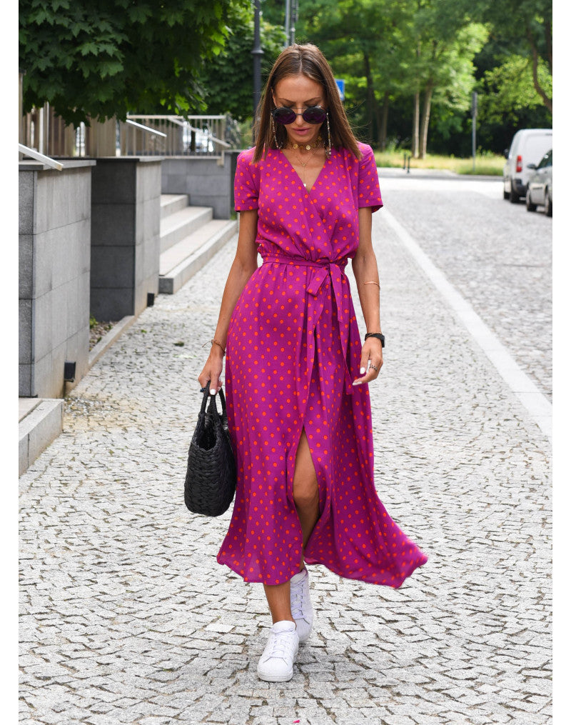 Amelie | Flowing Floral Wrap Dress