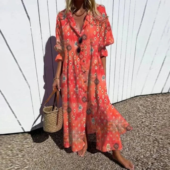 Emma – Elegant & Flattering Boho Dress