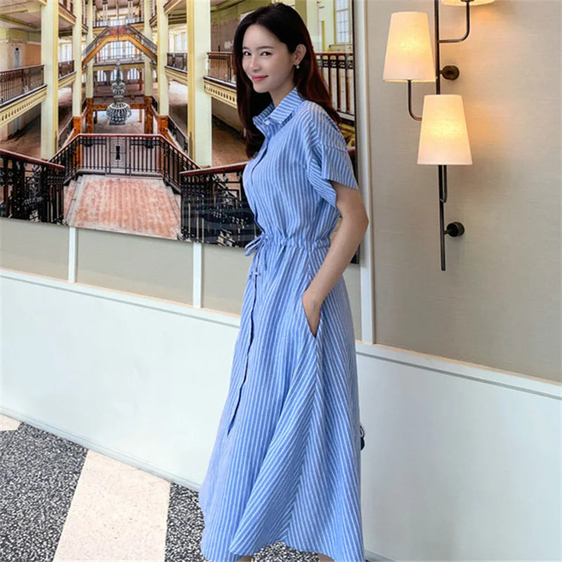 Sorella | Striped Polo Summer Dress