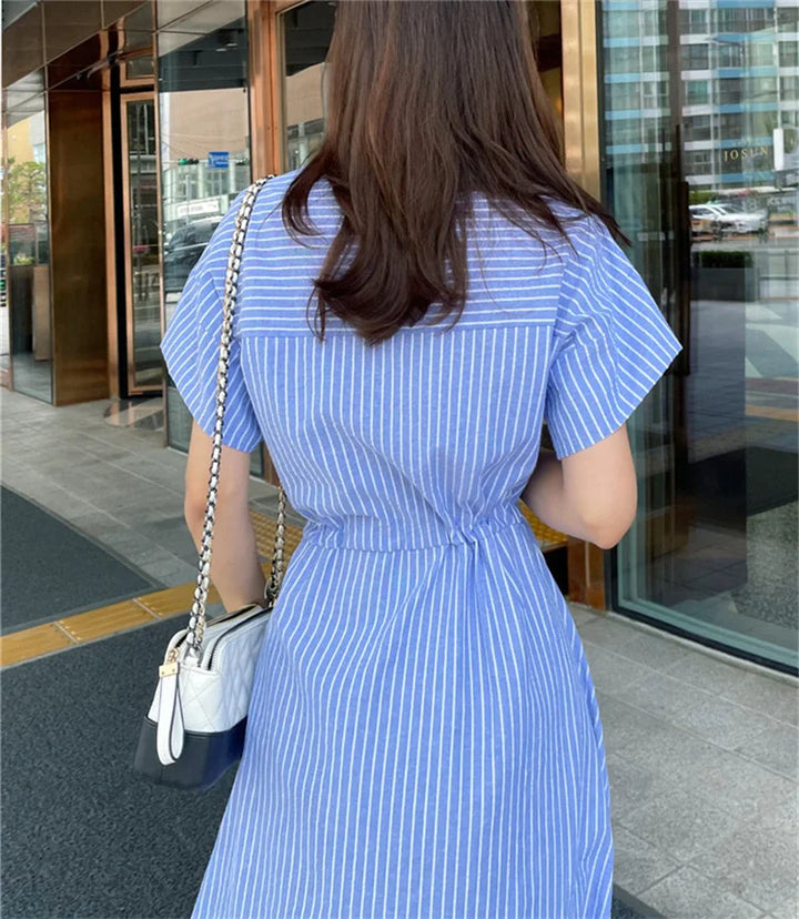 Sorella | Striped Polo Summer Dress