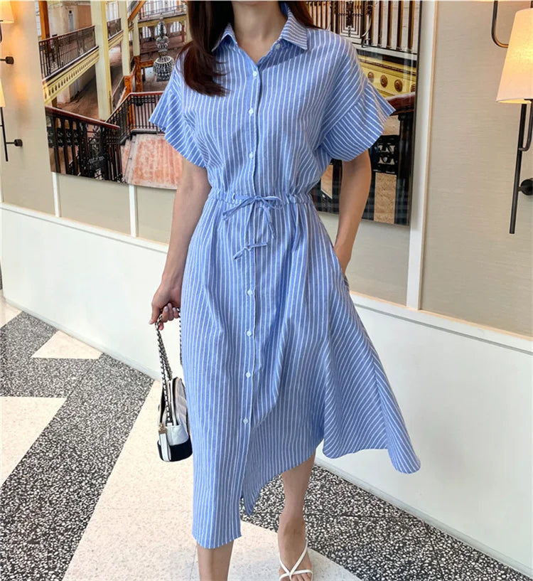 Sorella | Striped Polo Summer Dress