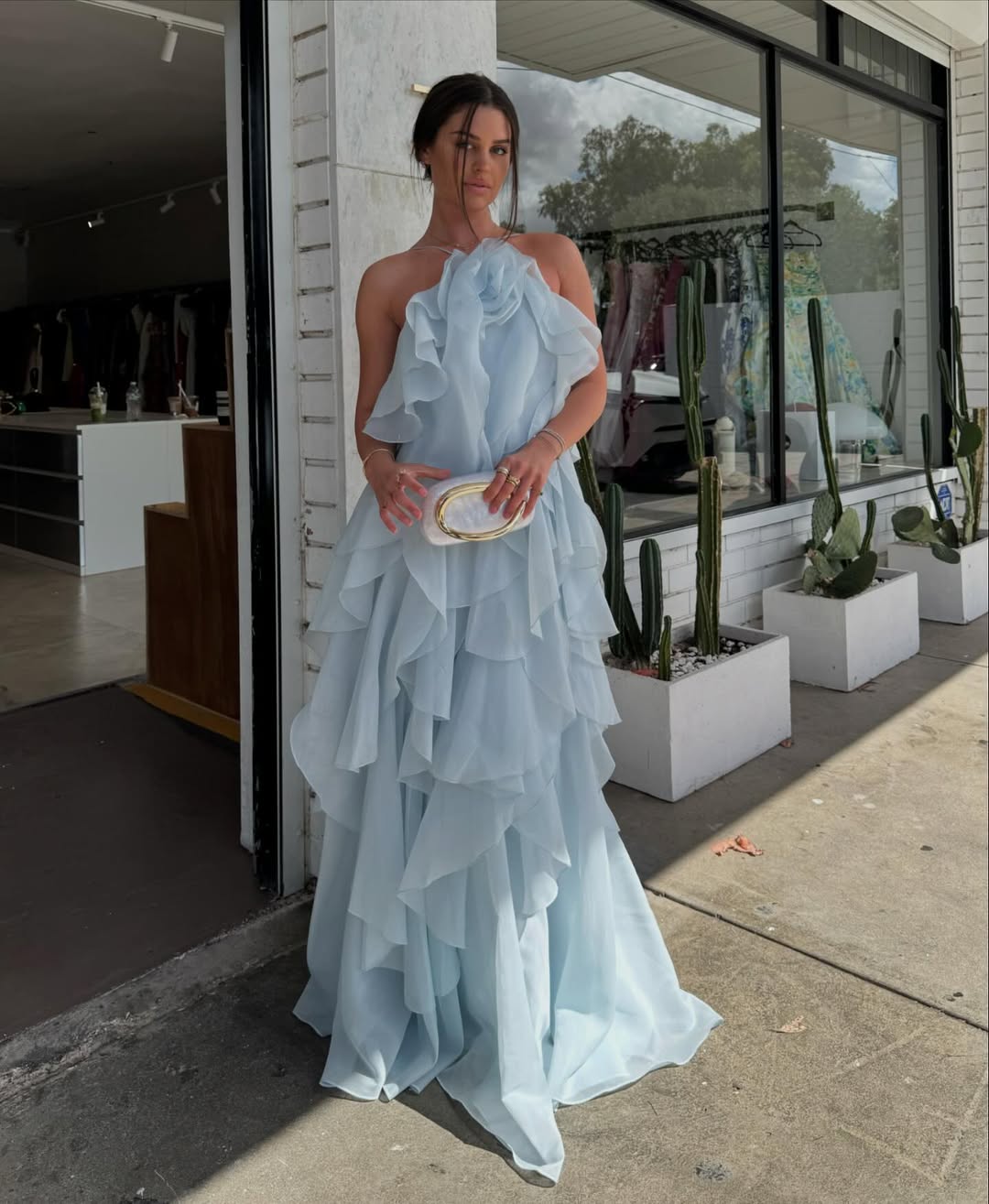 Marielle – Graceful Layered Maxi Dress