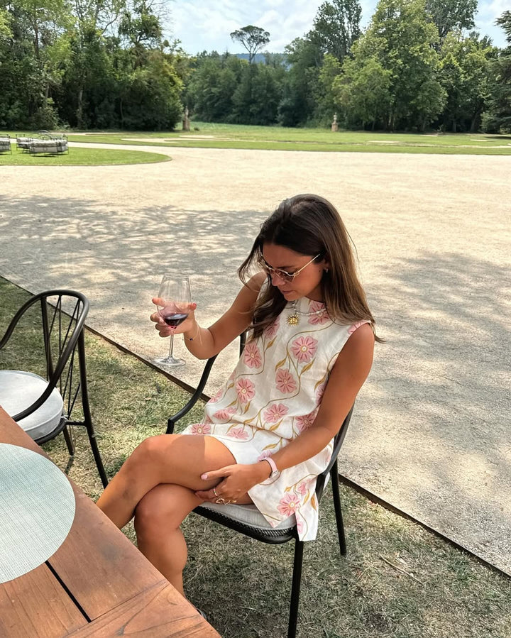 Maeve | Print Sleeveless Short Dress