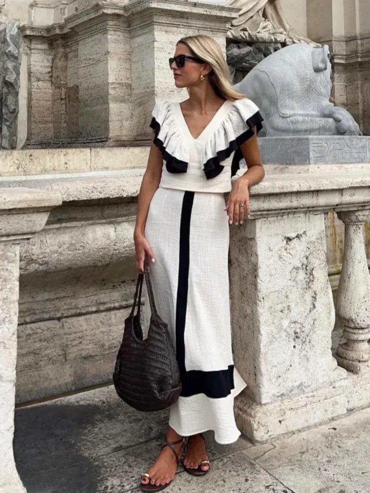 Maya - Chic and Stylish Two-Piece Ensemble