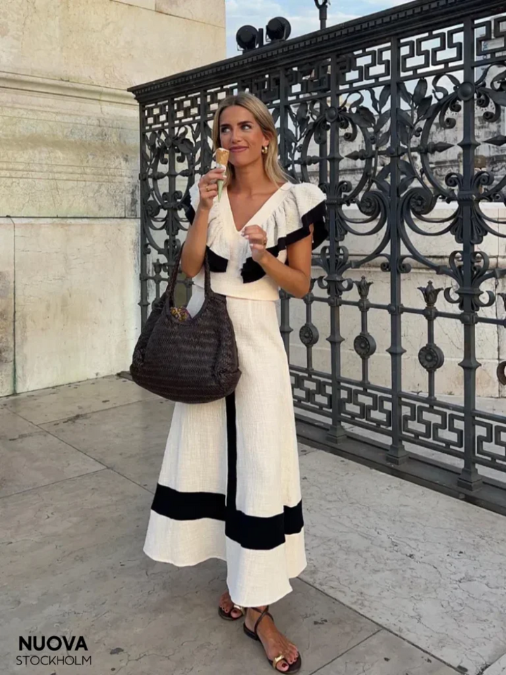 Maya - Chic and Stylish Two-Piece Ensemble