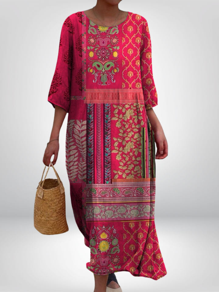 Marlene – Relaxed Boho Maxi Dress