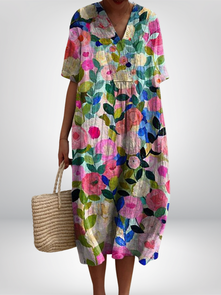 Nicole – Floral Summer Dress
