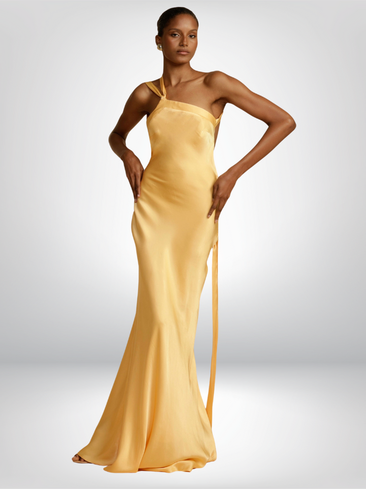 Solène – Elegant Full-Length Dress