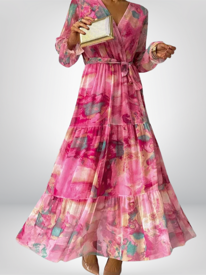 Emily | Graceful Floral Dress
