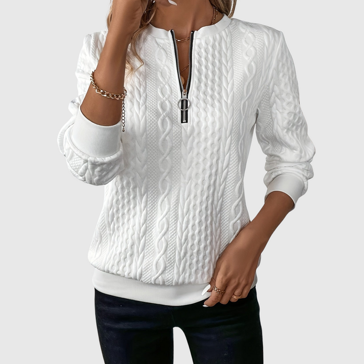 Julia™ - Elegant, Sleek Knit Sweater