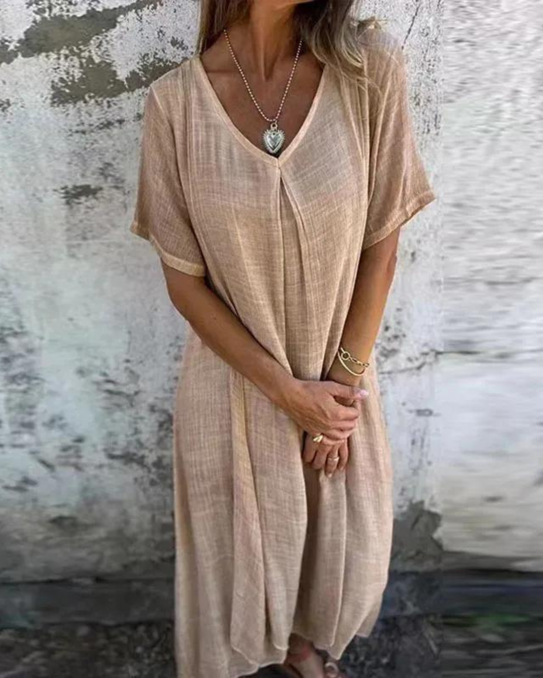 Maribelle – Boho Linen Summer Dress