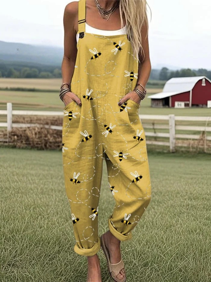 Zerva™ | Lightweight Vintage Jumpsuit