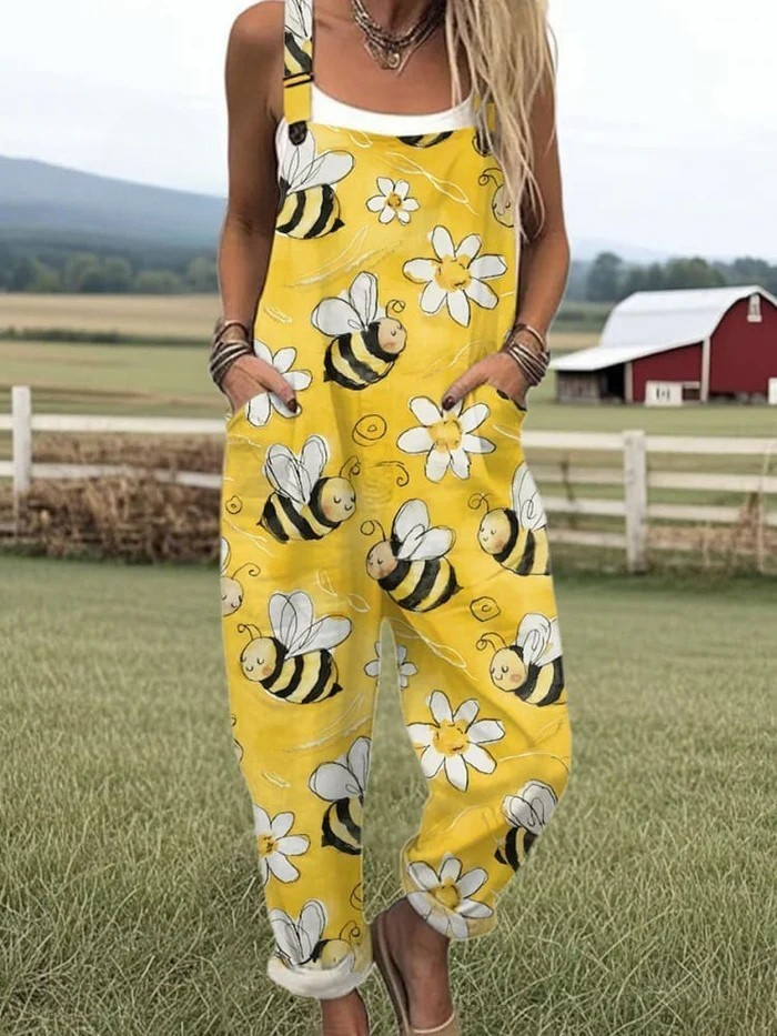 Zerva™ | Lightweight Vintage Jumpsuit