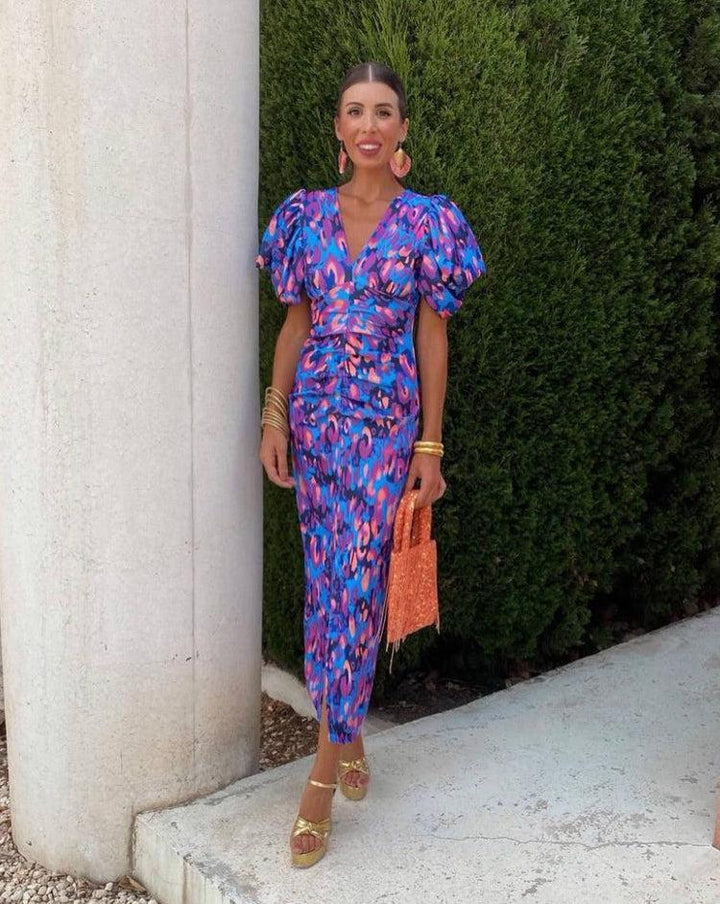 Loren - Bold Puff Sleeve Dress