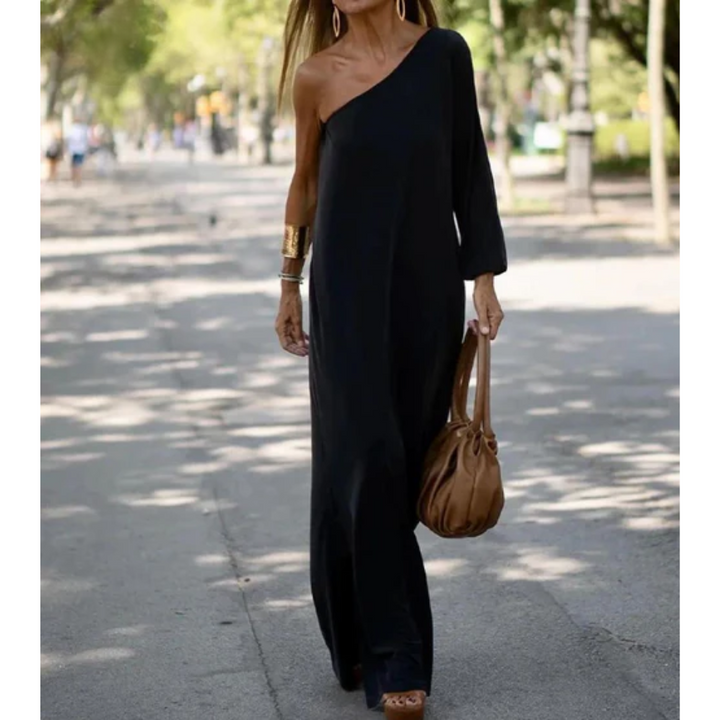 Aiden™ – Graceful One-Shoulder Dress