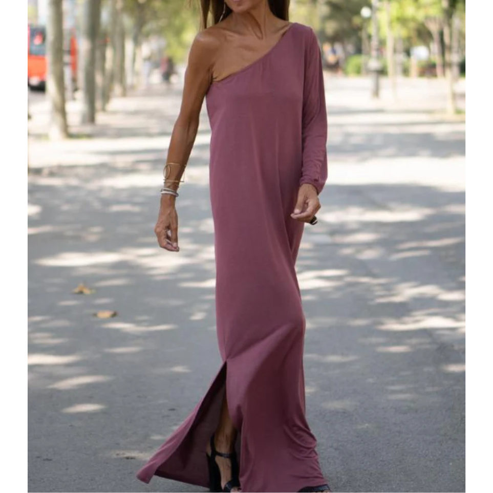 Aiden™ – Graceful One-Shoulder Dress