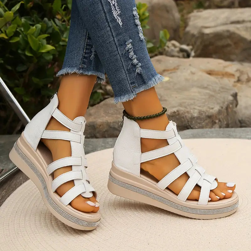 Mila - Stylish Wedge Sandals