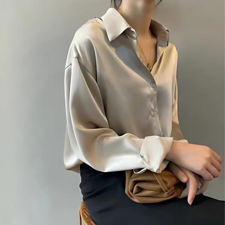 Celina™ | Timeless Button-Up Blouse