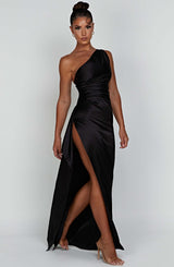 Nora | One Shoulder Maxi Dress