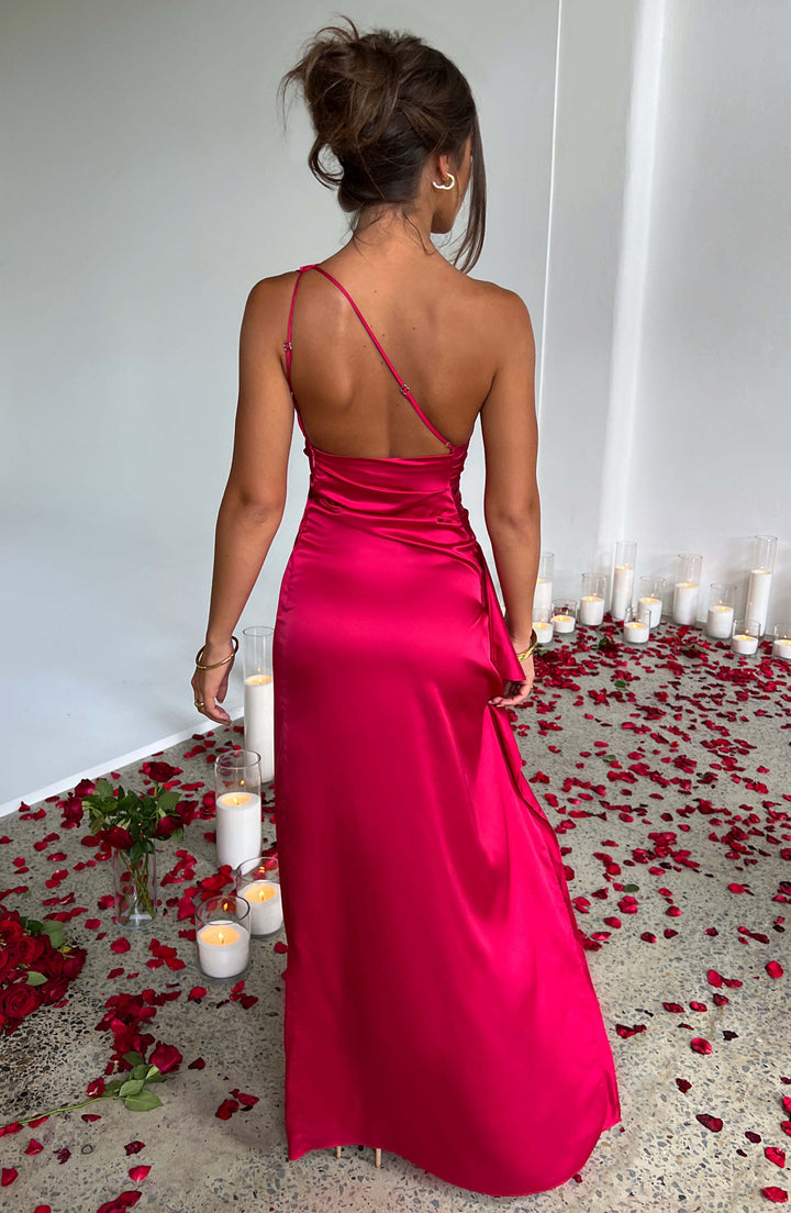 Nora | One Shoulder Maxi Dress