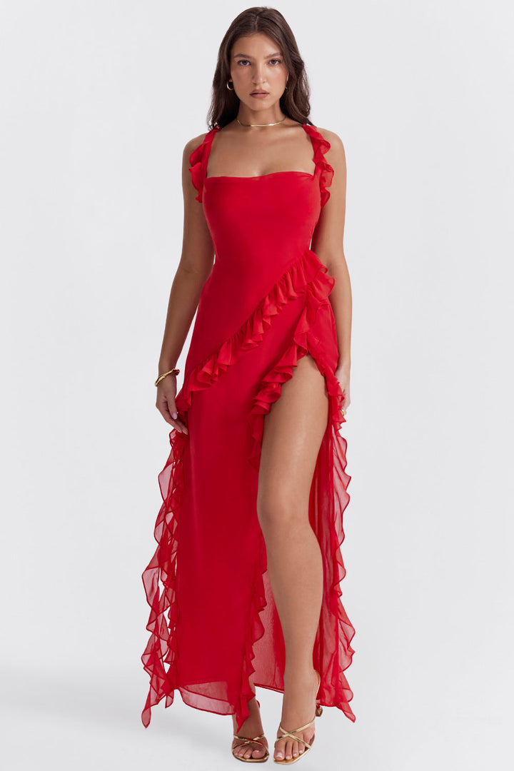Fiona | Stylish Ruffle Dress