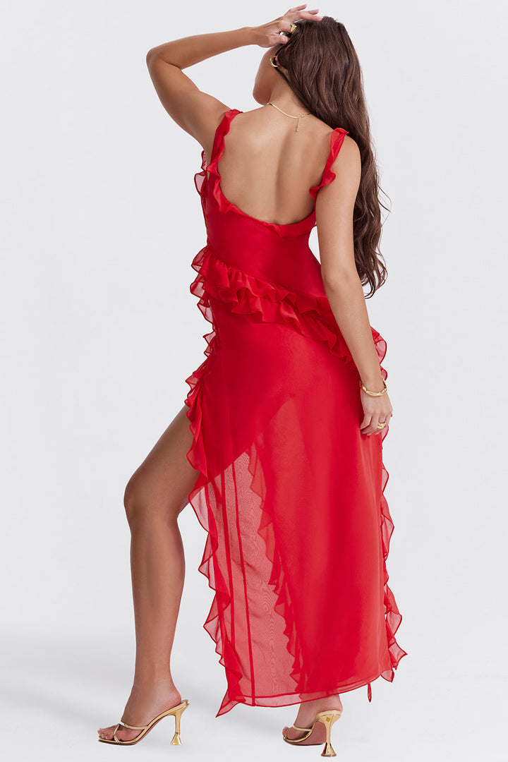Fiona | Stylish Ruffle Dress