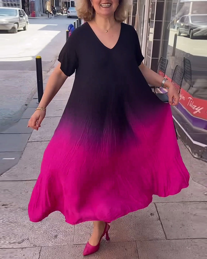 Joanna™ - Elegant Pleated Women's Dress