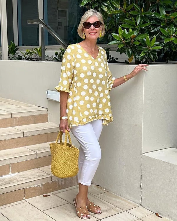 Dulce | Retro-Print Top