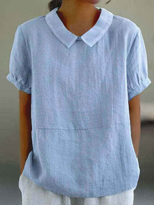 Amalie™ | Timeless Collared Blouse