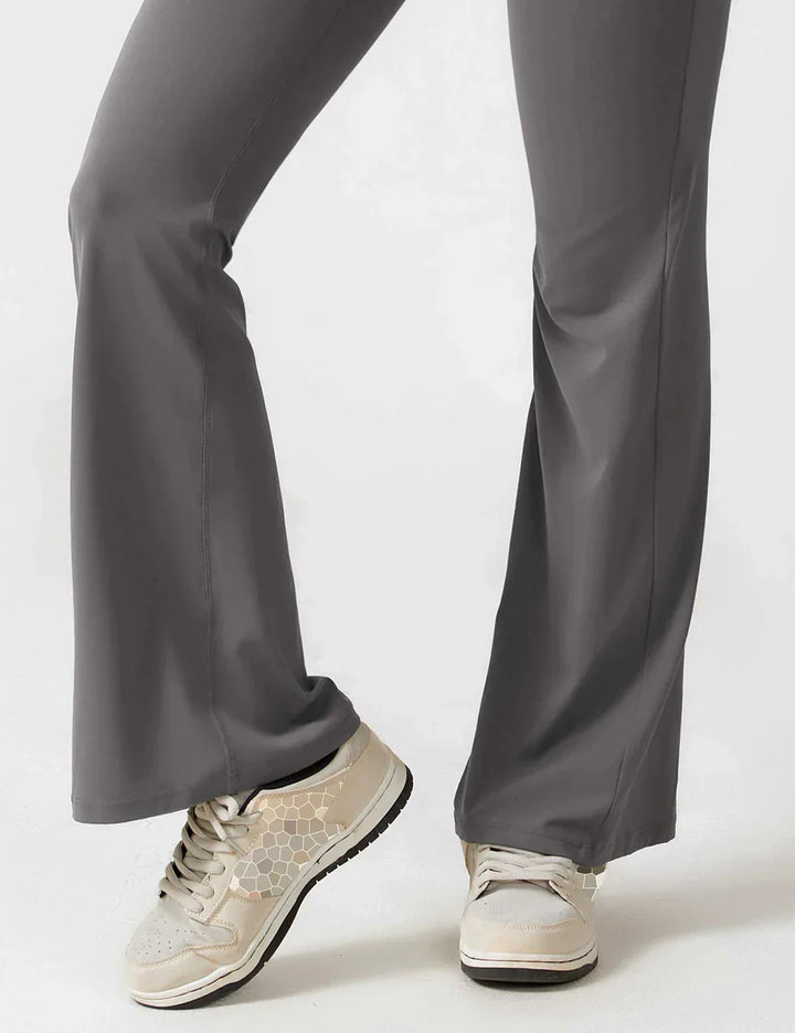 Elena™ | Elegant Flared Jumpsuit with V-Back