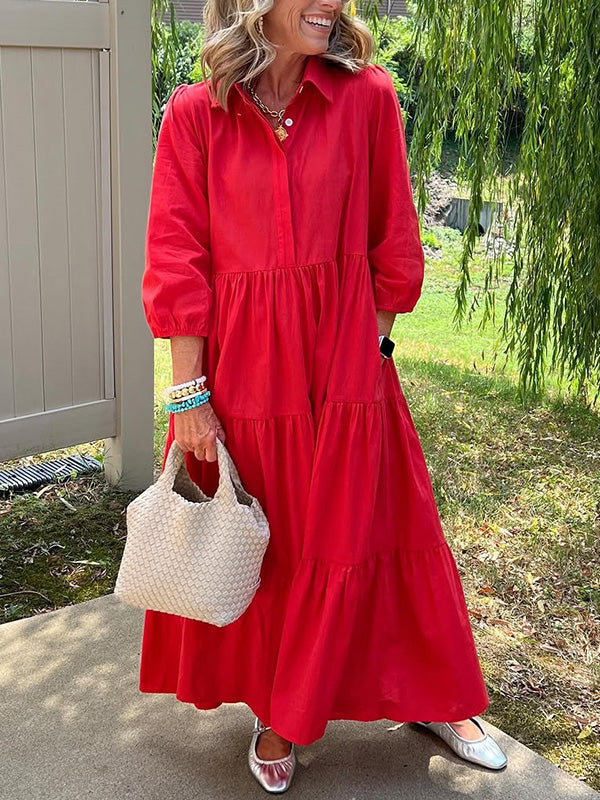 Bente™ | Elegant Timeless Maxi Dress