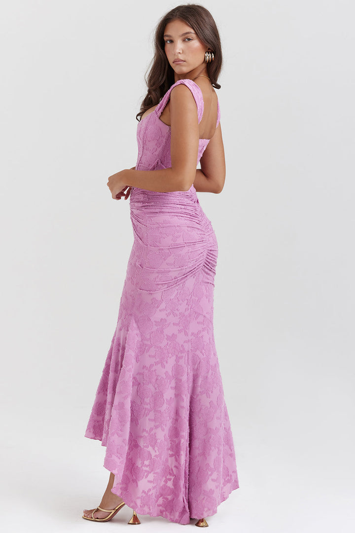 Althea | Sculpted Waist Midi Dress