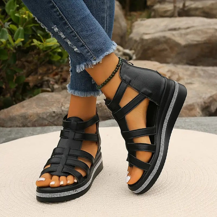 Mila - Stylish Wedge Sandals