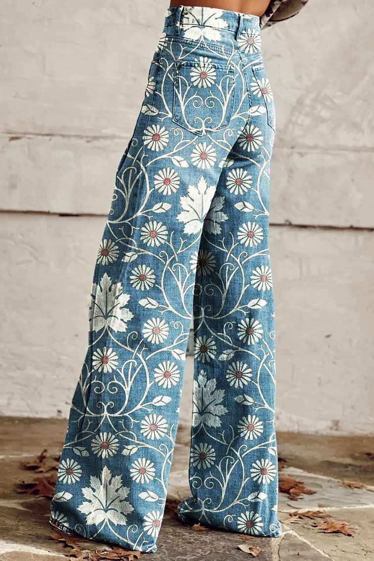 Alessia™ | Chic Vintage Wide-Leg Trousers